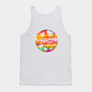 Happiness is an inside job. Tank Top